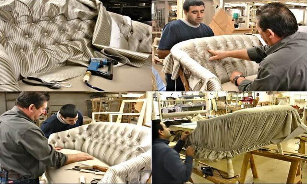 Get to add style and comfort to any space with upholstery